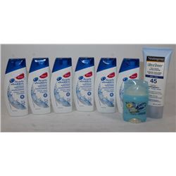 BAG OF 6 MINI HEAD & SHOLDERS SHAMPOO, 90 ML