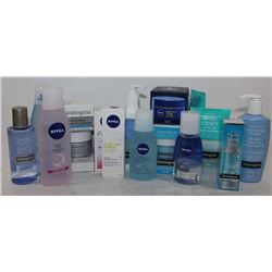 BAG OF ASSORTED NIVEA & NEUTROGENA PRODUCTS