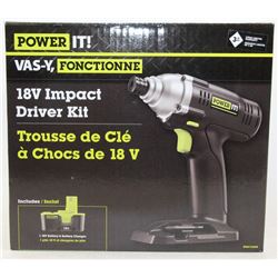 18V IMPACT DRIVER KIT