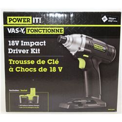 18V IMPACT DRIVER KIT
