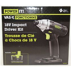 18V IMPACT DRIVER KIT