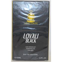 LOVALI BLACK FOR MEN EAU DE COLOGNE 100ML