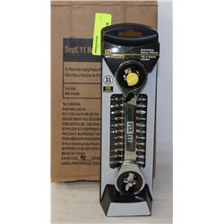 CASE OF 3 NEW 31PC RATCHETING ROTARY WRENCHES