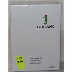 LOVALI LE BLANC EAU DE COLOGNE 100ML