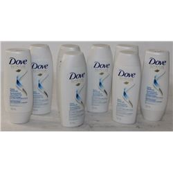 BAG OF 8 MINI DOVE SHAMPOO & CONDITIONER, 50 ML