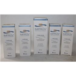 BAG OF 6 ASSORTED IMPRUV MOISTURIZING CREAM