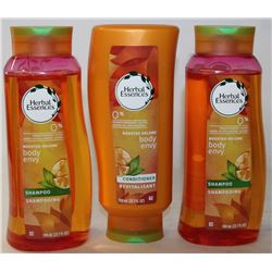BAG OF 3 ASSORTED SHAMPOOS & CONDITIONERS