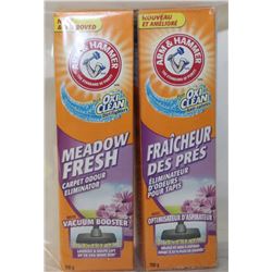 BAG OF 2 ARM & HAMMER CARPET ODOUR ELIMINATOR