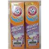 Image 1 : BAG OF 2 ARM & HAMMER CARPET ODOUR ELIMINATOR