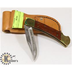 VINTAGE CAMPING KNIFE AND CASE