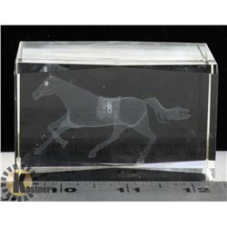 CRYSTAL HORSE HOLOGRAM