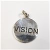 Image 1 : SILVER VISION PENDENT 16"  NECKLACE