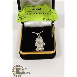 STERLING SILVER LUCY ANNE PENDANT