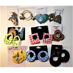 19)  LOT OF 9 PAIRS OF NEW FASHION