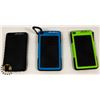 Image 1 : LOT OF 3 EDDIE BAUER SOLAR POWER BANKS 6000MAH