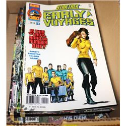 LOT OF 22 STAR TREK COMICS.