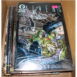 LOT OF 20 ALIEN COMICS.