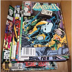 LOT OF 20 PUNISHER COMICS.