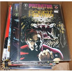 LOT OF 20 ALIEN/PREDATOR COMICS.