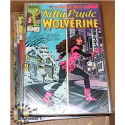 LOT OF 17 WOLVERINE COMICS.