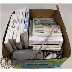 WII WITH ASSORTED GAMES