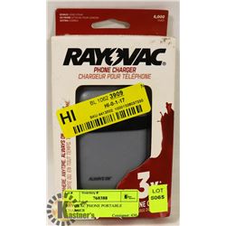 RAYOVAC PHONE PORTABLE CHARGER