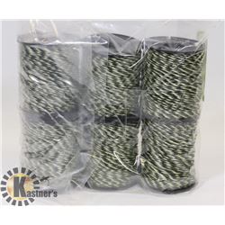 6 NEW ROLLS OF MASON LINE / 330FT PER