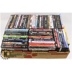 LOT OF ASSORTED DVDS
