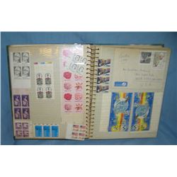 Stamp collector's album stamps, covers and more