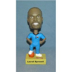 Latrell Sprewell basket ball star bobble head doll