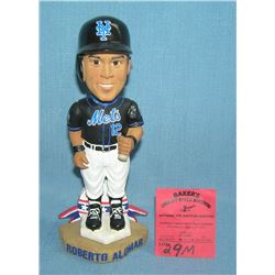 NY Mets Roberto Alomar bobble head doll