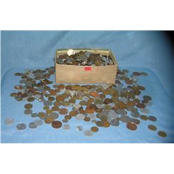 Huge estate box full of world coins