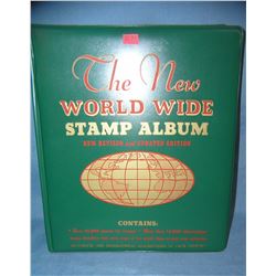 The New World wide stamp album