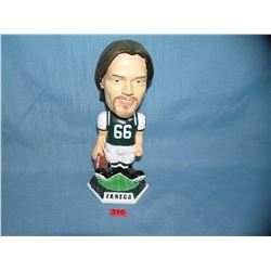 Vintage NY Jets Faneca football bobble head figure