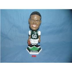 Vintage NY Jets Ferguson football bobble head figure