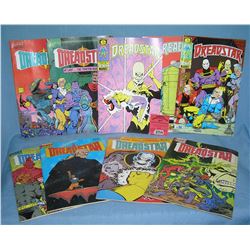 Group of vintage Dreadstar comic books