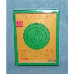 Pigs in the Clover dexterity toy