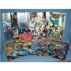 Group of vintage Nexus comic books