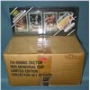 Image 1 : Box full of vintage unopened hockey card sets