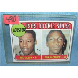 1969 Topps Houston rookie stars