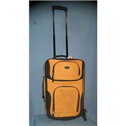 US Traveler modern canvas luggage case