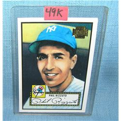 Phil Rizzuto Topps archives baseball card