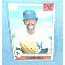 Luis Tiant vintage all star baseball card