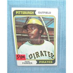 Dave Parker vintage all star baseball card