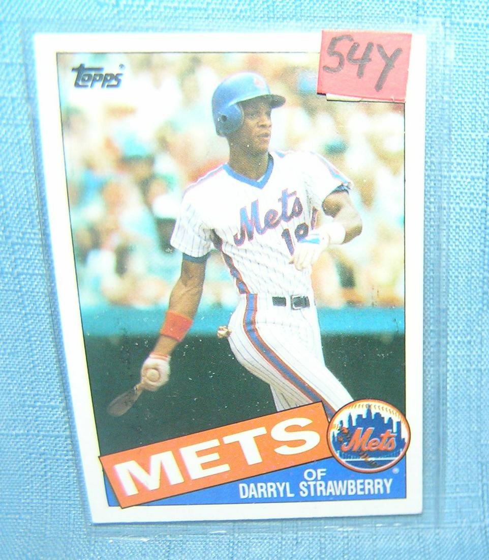 Darryl Strawberry Vintage All Star Baseball Card