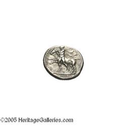 Greek. Thessaly, Larissa. Ca. 440-400 B.C. AR drachm (19 m Thessaly, Larissa.