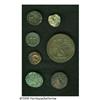 Image 2 : Lot of seven mostly Hellenistic Greek bronzes. Incl Lot of seven mostly Hellenistic Greek bronzes.