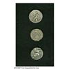 Image 2 : Lot of three Hellenistic tetradrachms. Includes: Ma Lot of three Hellenistic tetradrachms.