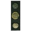Image 1 : Lot of three miscellaneous Greek coins. Includes: M Lot of three miscellaneous Greek coins.