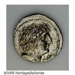 Lot of two late Seleukid tetradrachms. Includes: An Lot of two late Seleukid tetradrachms.